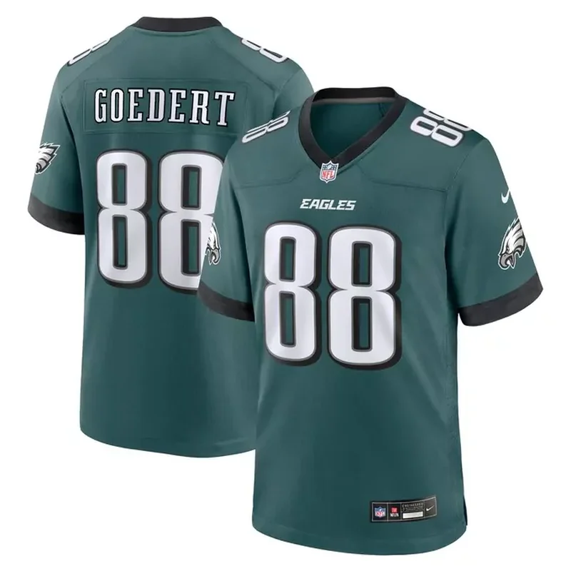 DeVonta Smith Philadelphia Eagles RFLCTV Jersey Black - Image 5