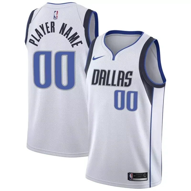 Dirk Nowitzki Dallas Mavericks Womens 1998 Doodle Jersey White - Image 3