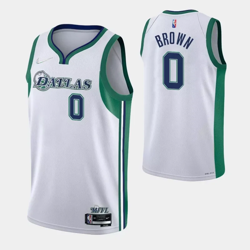 Steve Nash Dallas Mavericks 1998-99 Hardwood Classics Marble Jersey - Blue NBA - Image 3