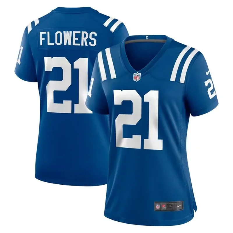 Jaylin Simpson Indianapolis Colts Game Jersey Royal - Image 3