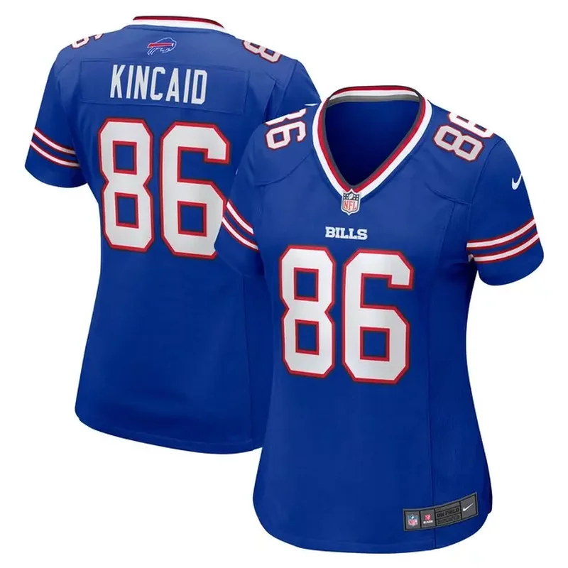 James Cook Buffalo Bills Womens Game Player Jersey Royal - Image 4