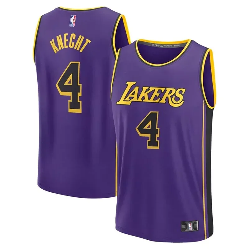 Austin Reaves Los Angeles Lakers Fast Break Player Jersey Association Edition White - Image 2