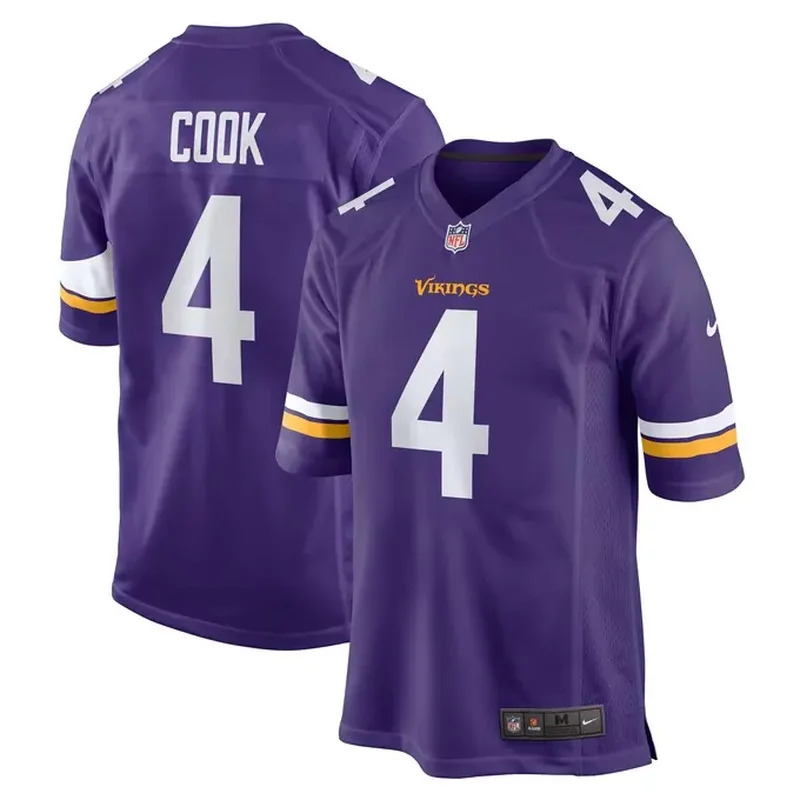 Kirk Cousins Minnesota Vikings Game Jersey White - Image 2