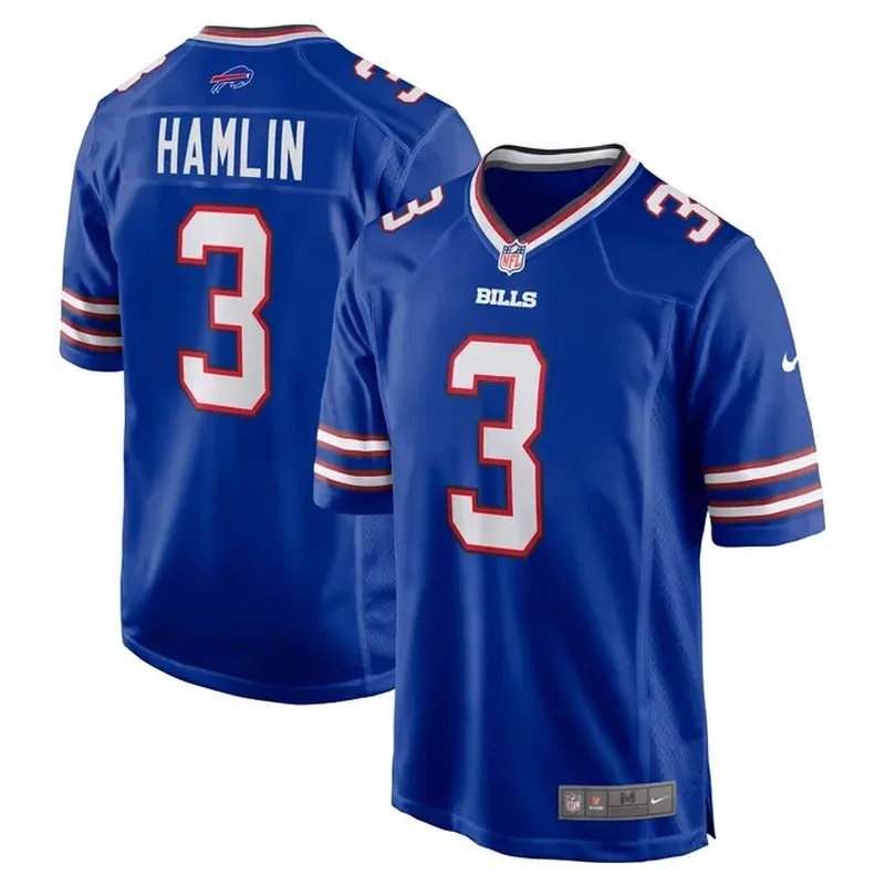 Jim Kelly Buffalo Bills Legacy Jersey Royal - Image 4