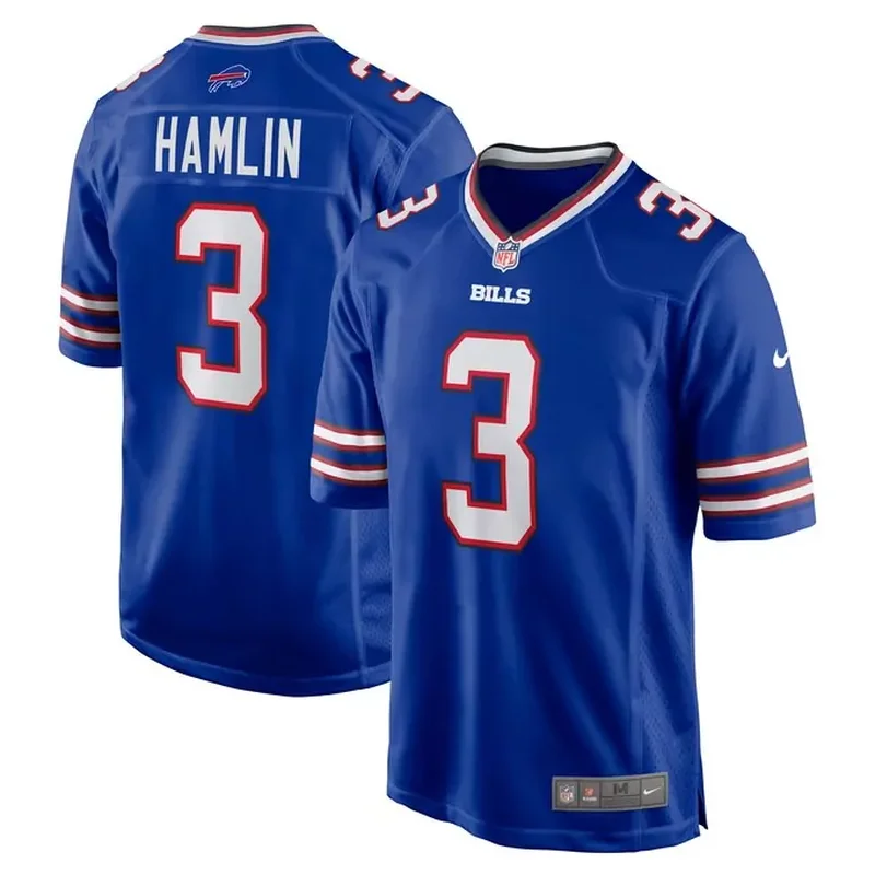 Tyler Bass Buffalo Bills Womens Game Jersey Royal - Image 4