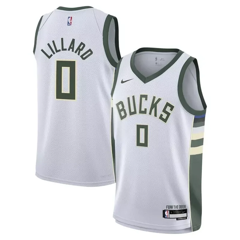 Milwaukee Bucks Custom Fast Break Jersey Statement Edition Black - Image 3