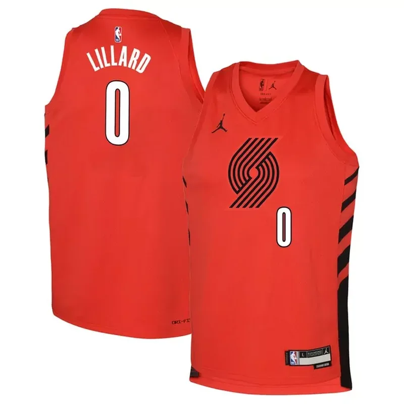 Clyde Drexler Portland Trail Blazers Classics 1991/92 Tie-Dye Jersey Black - Image 5
