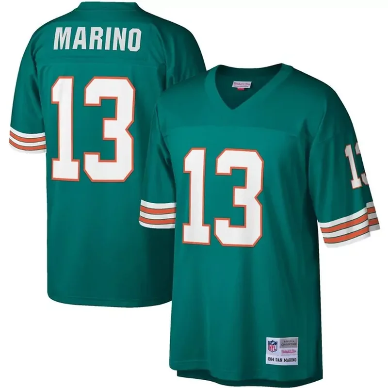 Dan Marino Miami Dolphins Legacy Jersey Aqua