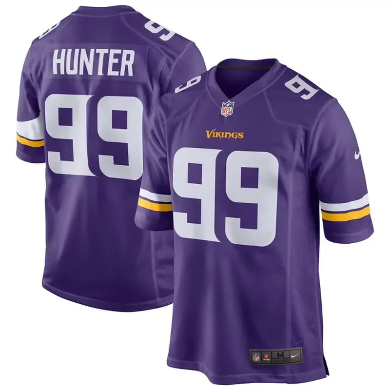 Robert Tonyan Minnesota Vikings Womens Team Game Jersey Purple - Image 4