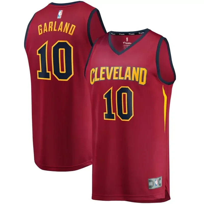 Darius Garland Cleveland Cavaliers Fast Break Jersey Wine Icon Edition