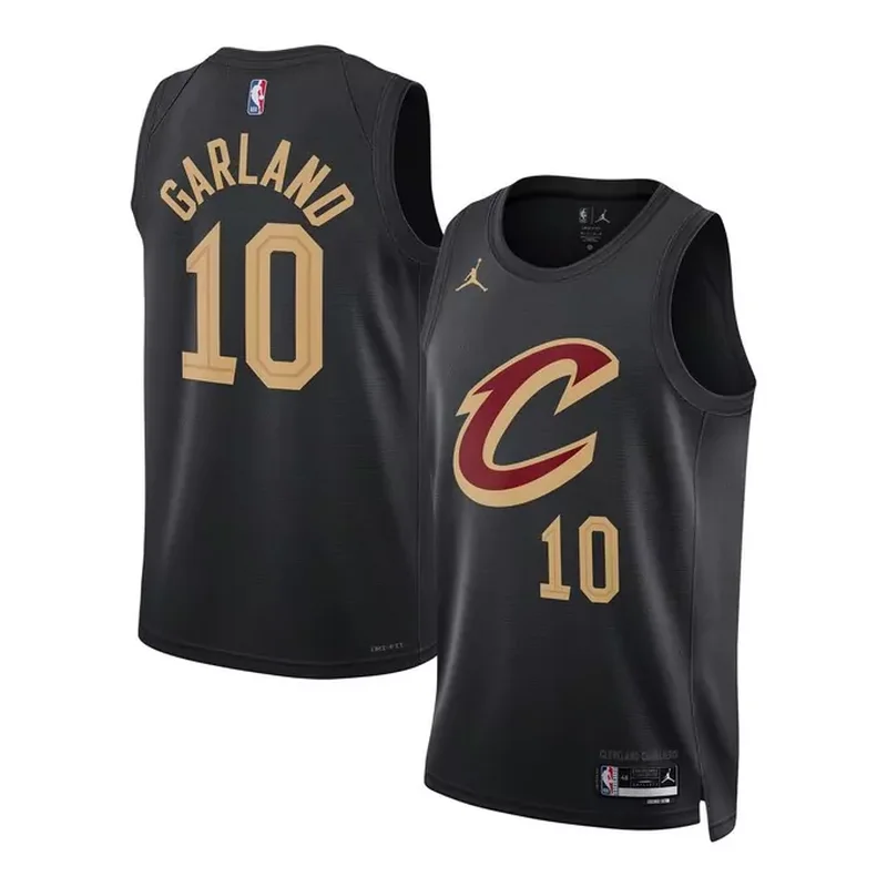 Darius Garland Cleveland Cavaliers Fast Break Jersey Wine Icon Edition - Image 4