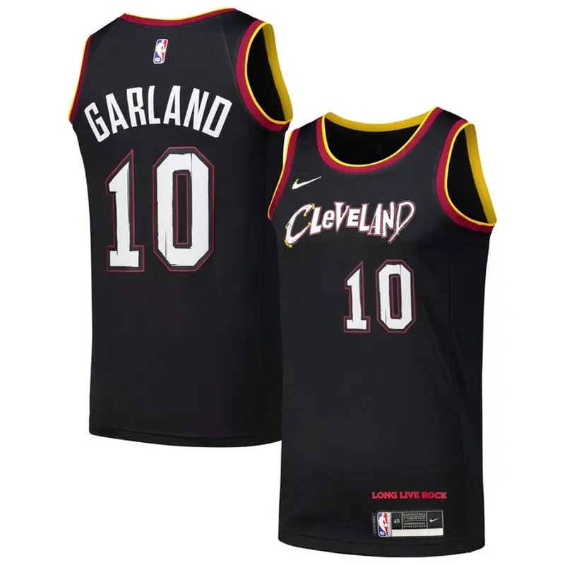 Darius Garland Cleveland Cavaliers Player Jersey City Edition Black