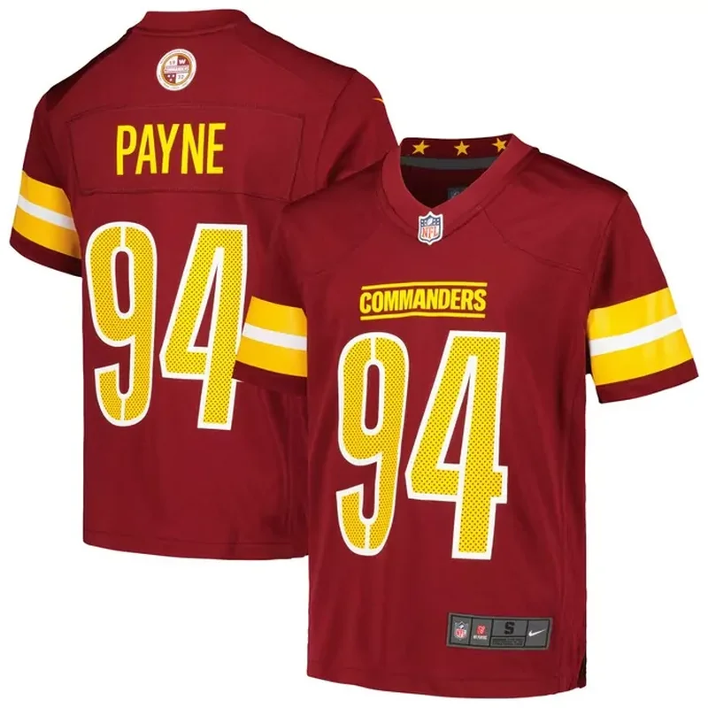 Sam Cosmi Washington Commanders Womens Game Jersey Burgundy - Image 4