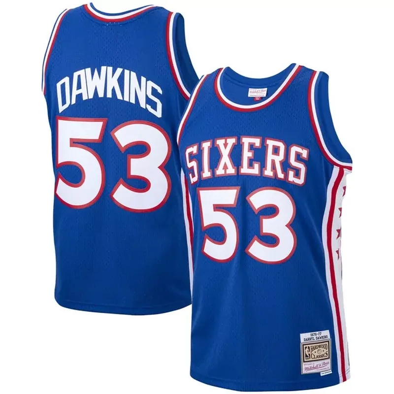 Tyrese Maxey Philadelphia 76ers Jordan Brand Unisex Jersey Statement Edition Red - Image 4