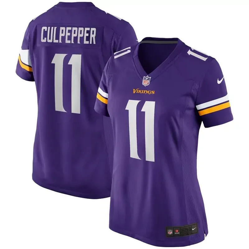 Kirk Cousins Minnesota Vikings Game Jersey White - Image 3