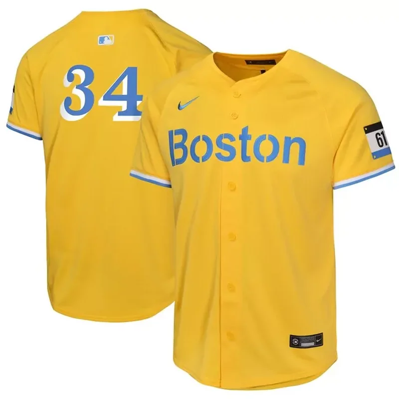 David Ortiz Boston Red Sox Home Elite Jersey White - Image 5