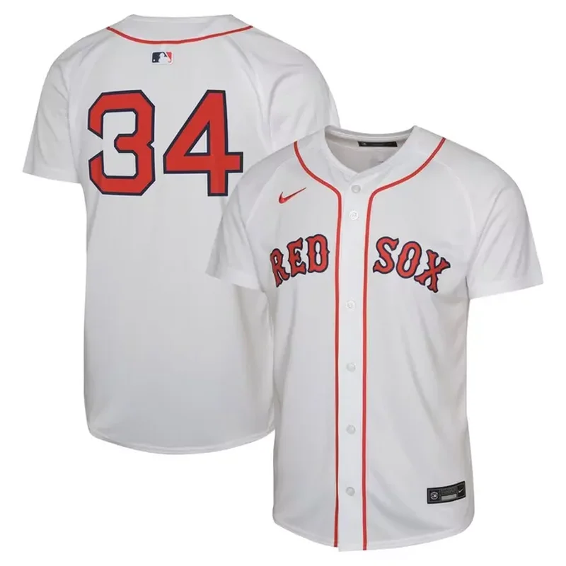 David Ortiz Boston Red Sox Home Jersey â€“ White