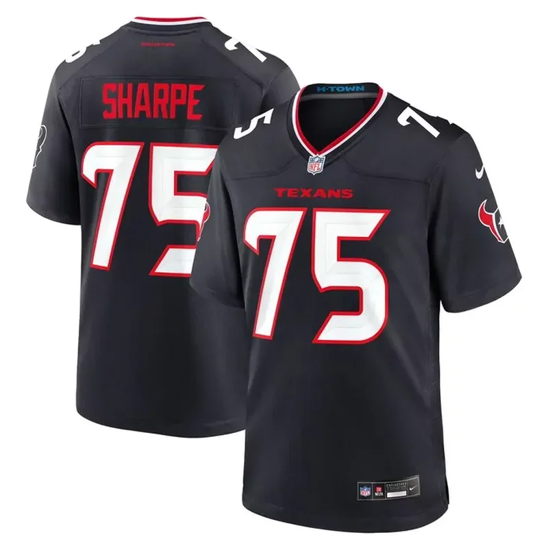 DelShawn Phillips Houston Texans Team Game Jersey Navy - Image 2