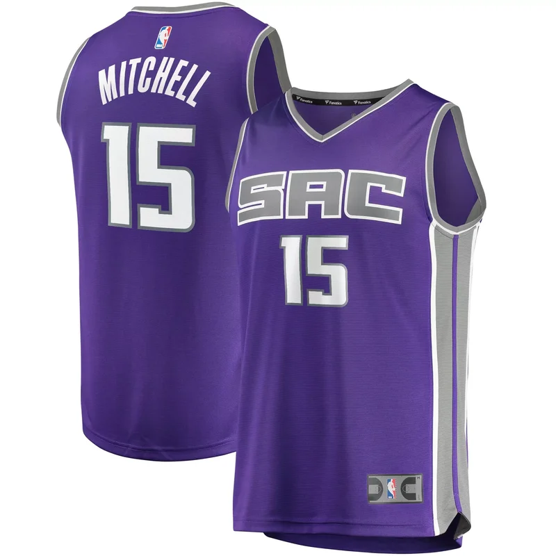 Davion Mitchell Sacramento Kings 2021/22 Fast Break Jersey - Icon Edition - Purple NBA