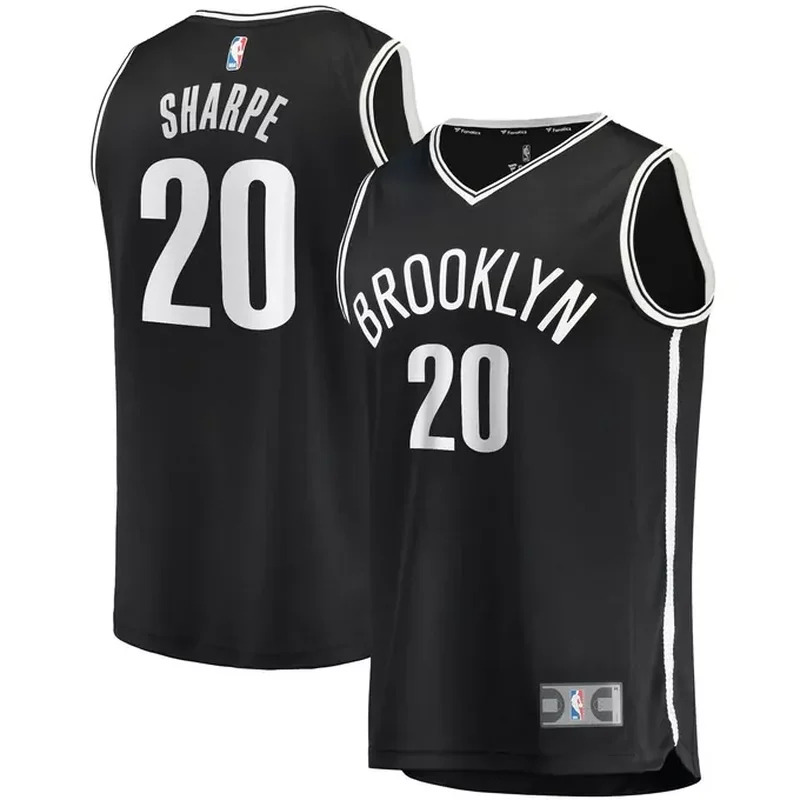 DayRon Sharpe Brooklyn Nets Fast Break Jersey Icon Edition Black