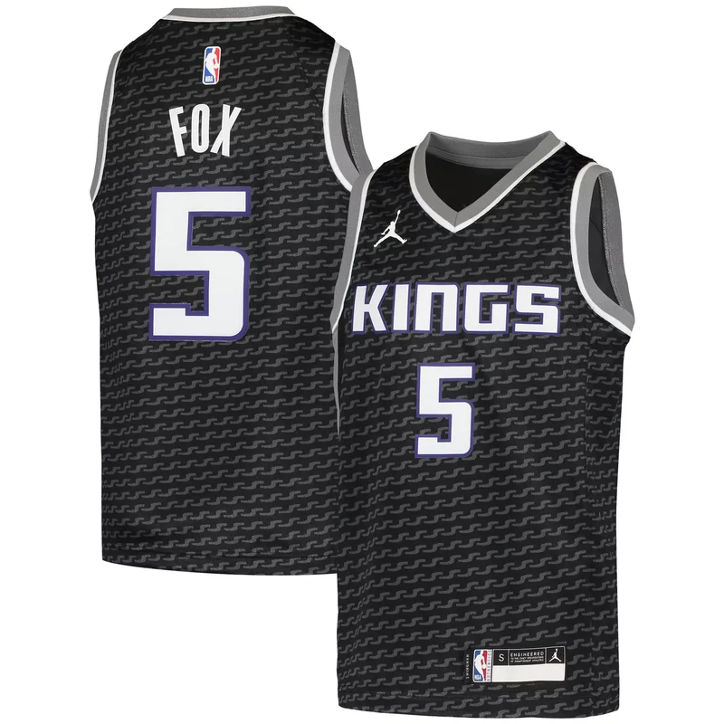 Jason Williams Sacramento Kings 2000-01 Hardwood Classics Fadeaway Jersey - Black/purple NBA - Image 4
