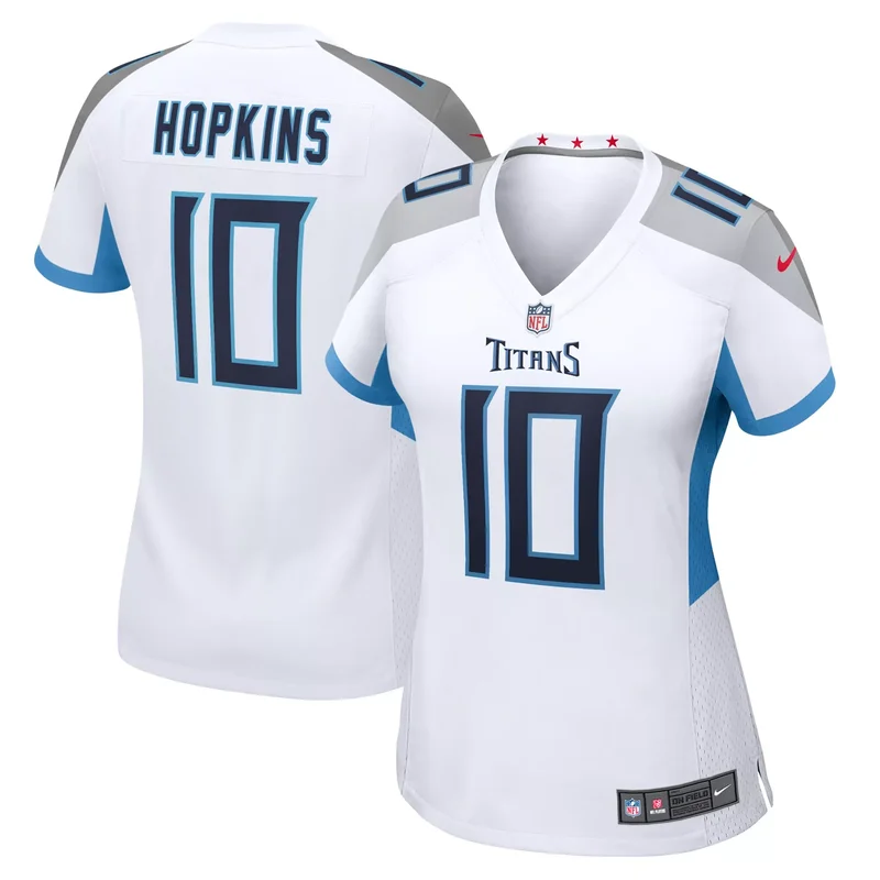 Deandre Hopkins Tennessee Titans Women's Jersey - Navy - Image 2