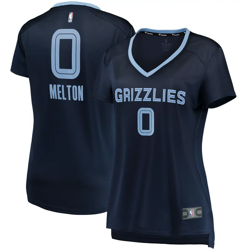Deanthony Melton Memphis Grizzlies Fast Break Jersey Navy - Icon Edition NBA
