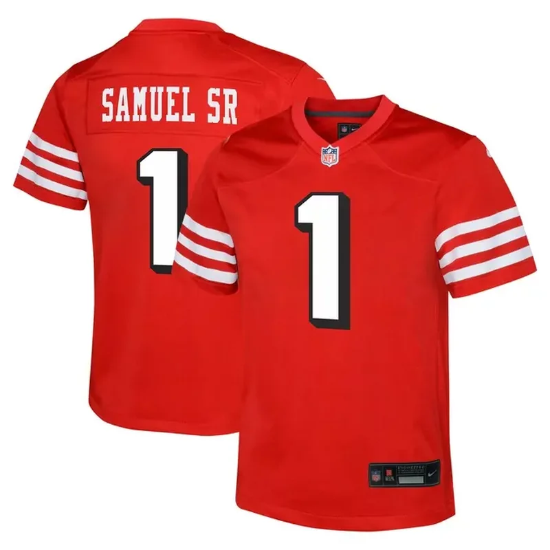 Brock Purdy San Francisco 49ers Vapor Fuse Jersey Scarlet - Image 3