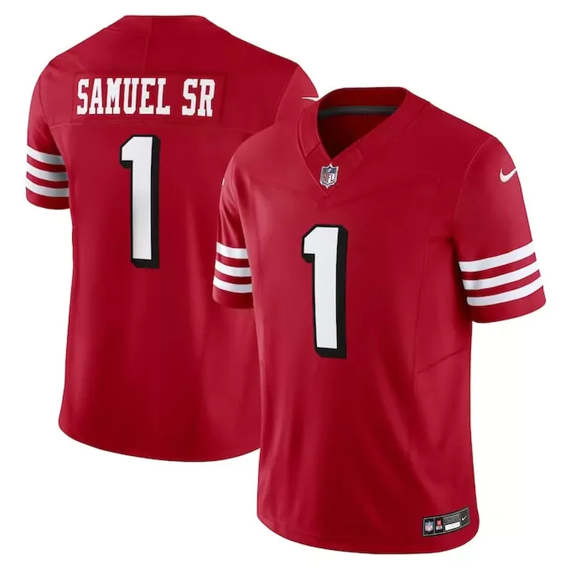 Jerry Rice San Francisco 49ers 2024 Salute to Service Retired Player Jersey Arctic Camo - Image 4