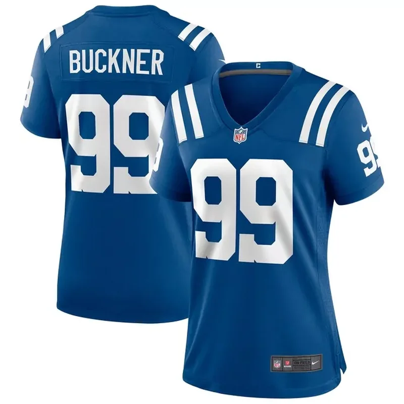 DeForest Buckner Indianapolis Colts Womens Game Player Jersey Royal