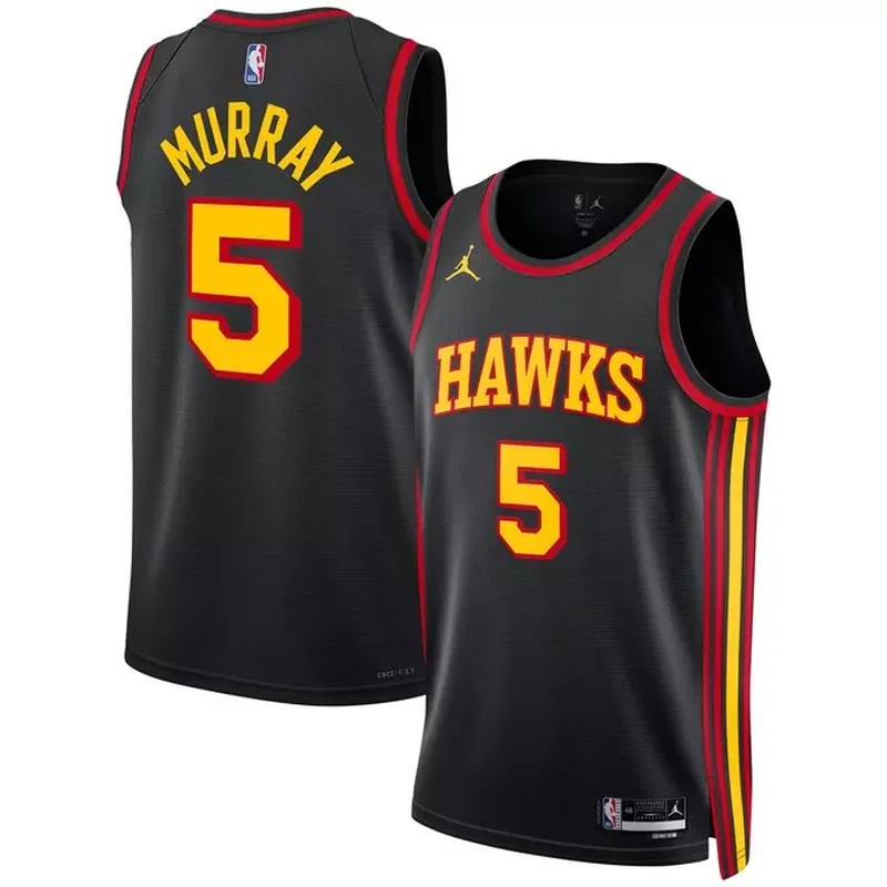 Dominique Wilkins Atlanta Hawks Womens Classics Jersey Red - Image 2