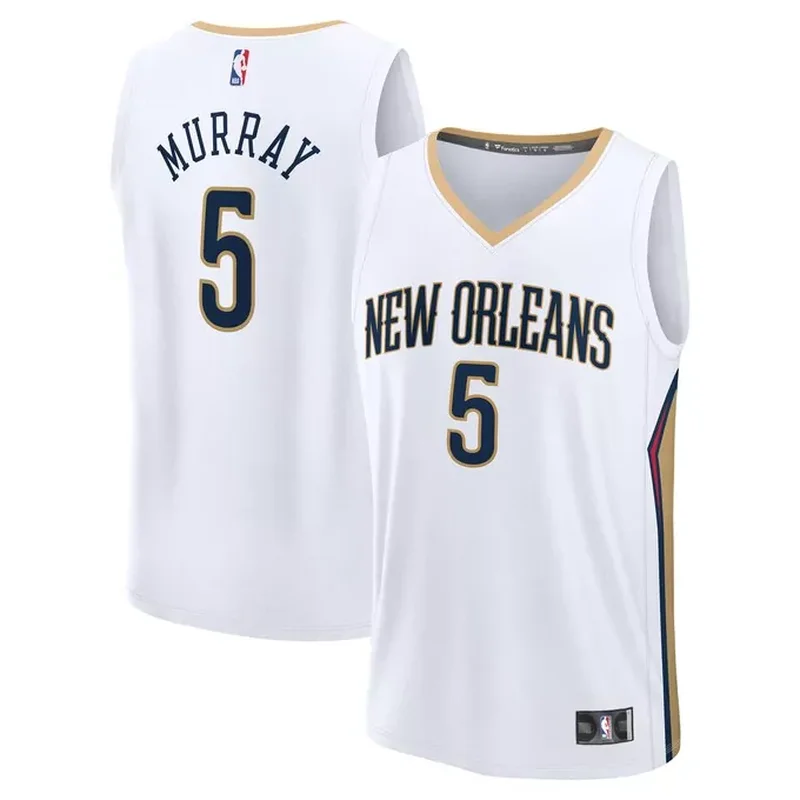 Zion Williamson New Orleans Pelicans Fast Break Player Jersey Icon Edition Navy - Image 4