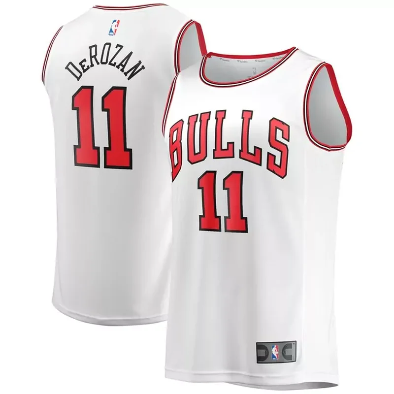 Chicago Bulls Fast Break Custom Jersey Statement Edition Black - Image 4