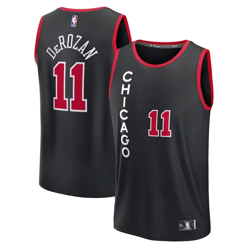 Dalen Terry Chicago Bulls Fast Break Player Jersey Icon Edition Red - Image 4