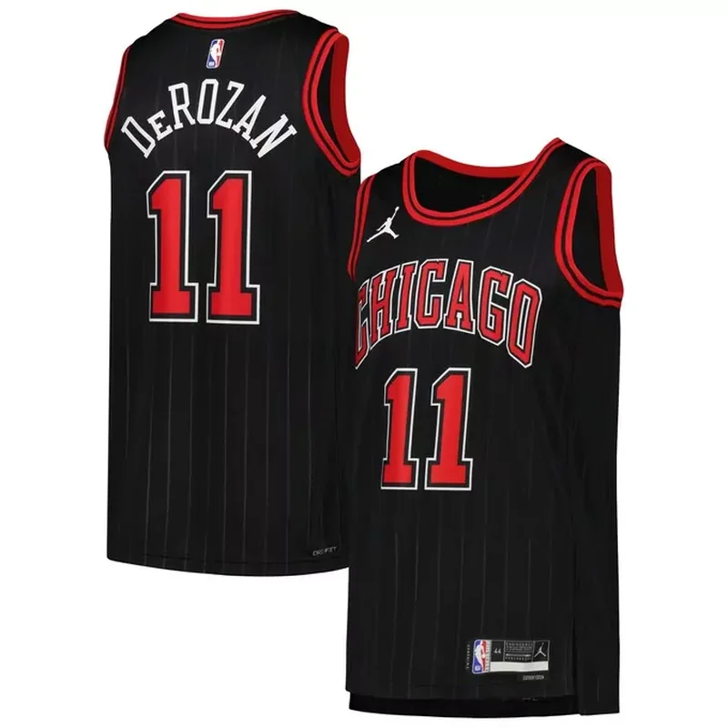 Dennis Rodman Chicago Bulls Chainstitch Jersey Cream - Image 2