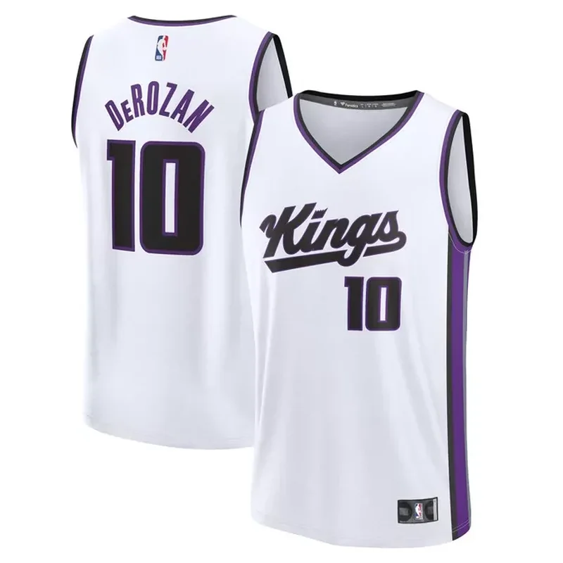 DeMar DeRozan Sacramento Kings Fast Break Player Jersey Association Edition White