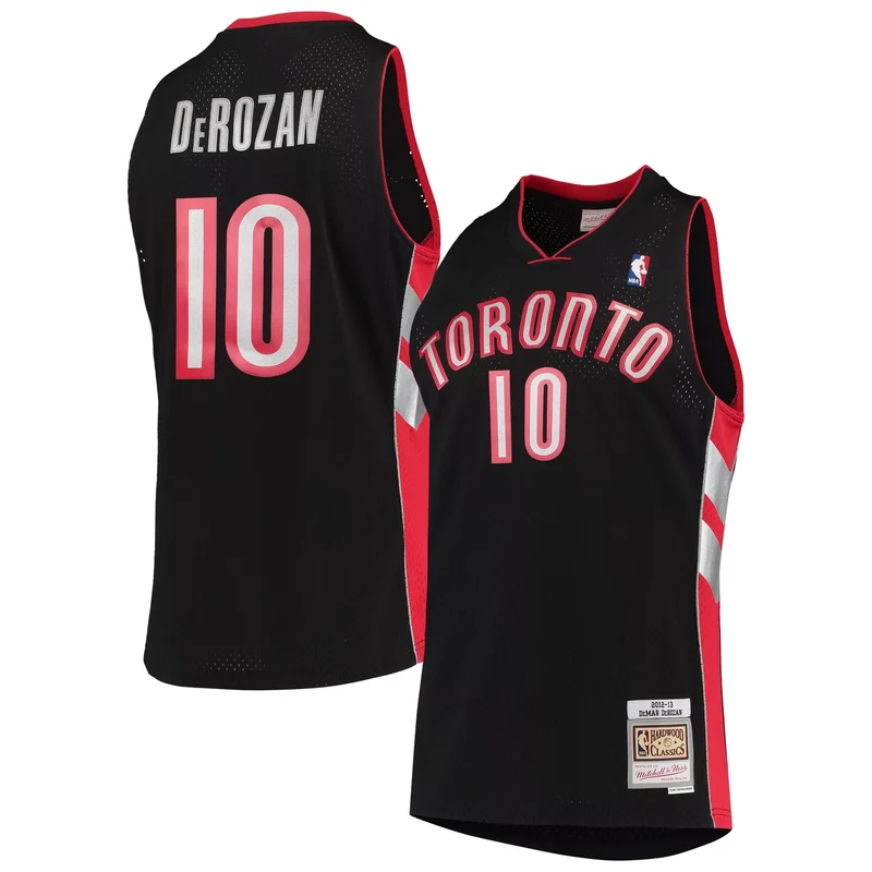 Demar Derozan Toronto Raptors 2012-13 Hardwood Classics Jersey - Black NBA