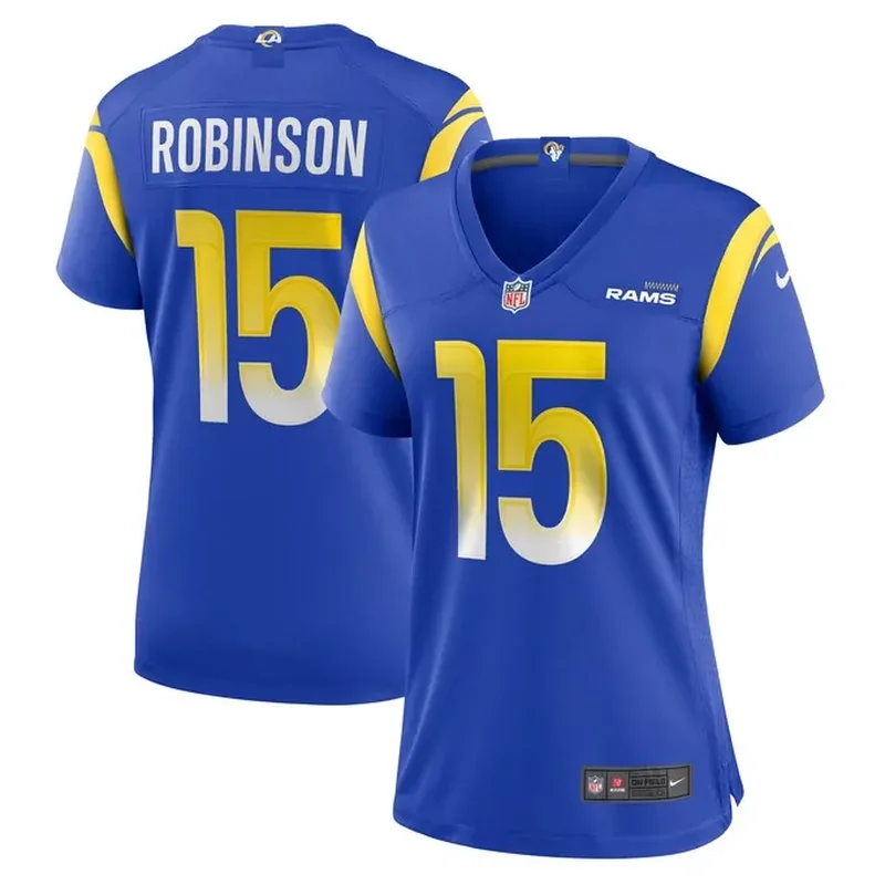 Demarcus Robinson Los Angeles Rams Womens Game Jersey Royal