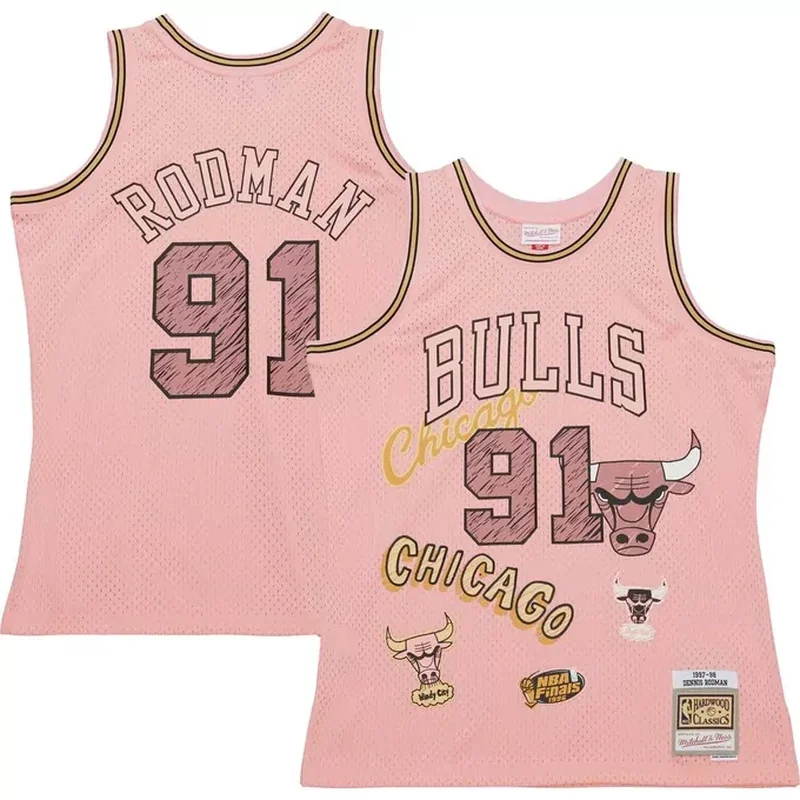 Chicago Bulls Fast Break Custom Jersey Red Icon Edition - Image 4