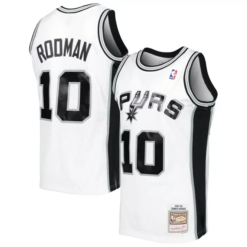 David Robinson San Antonio Spurs 1998/99 Classics 75th Anniversary Jersey Platinum - Image 3