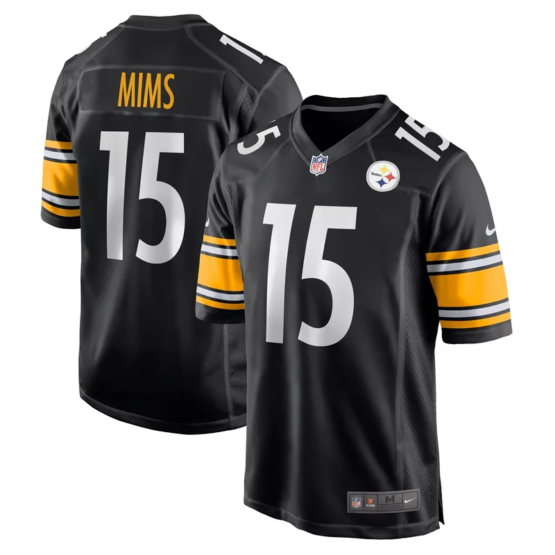 Darnell Washington Pittsburgh Steelers 2023 Draft Pick Jersey - Black - Image 5