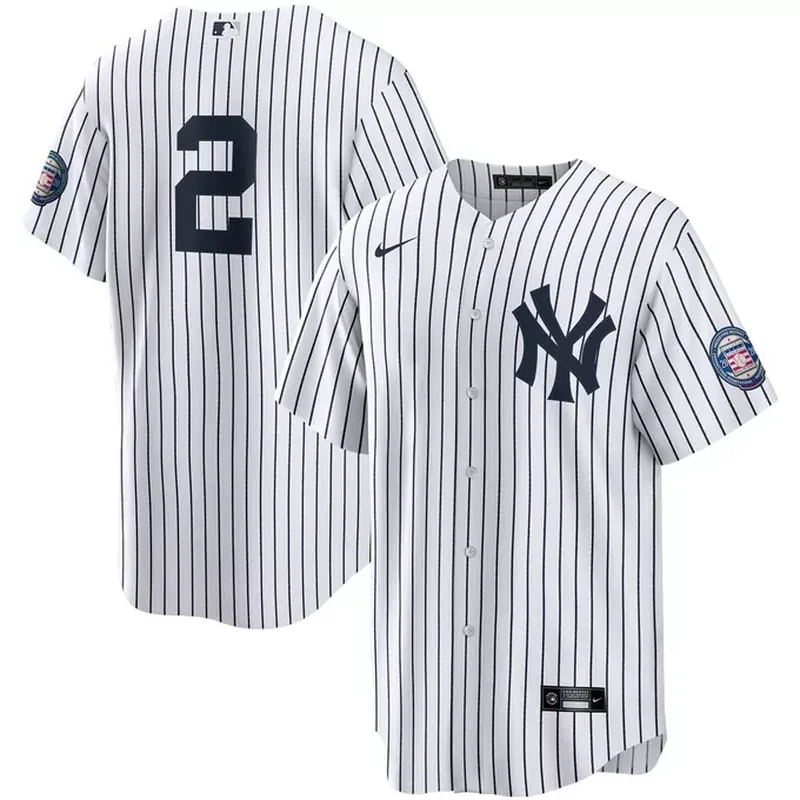 New York Yankees Infant Home Game Jersey White - Image 4