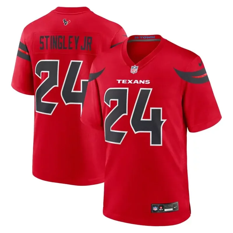 Tank Dell Houston Texans Alternate Game Jersey Navy - Image 5