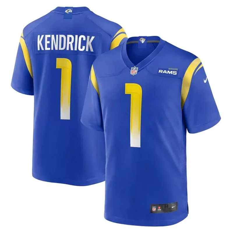 Tyler Johnson Los Angeles Rams Team Game Jersey Royal - Image 3