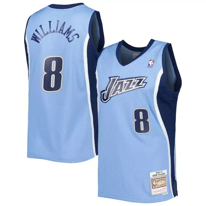 Utah Jazz Unisex Custom Jersey White Association Edition - Image 4