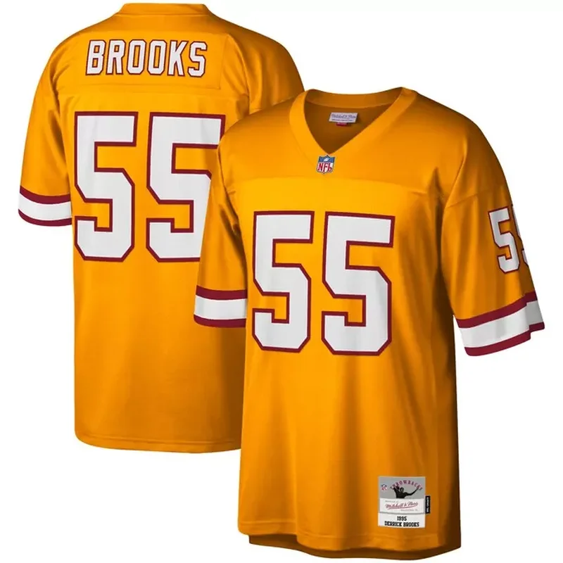 Derrick Brooks Tampa Bay Buccaneers Legacy Jersey Orange