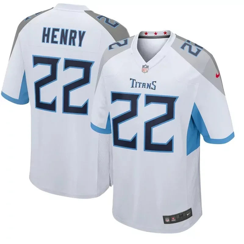 Derrick Henry Tennessee Titans Inverted Team Game Jersey Red - Image 2