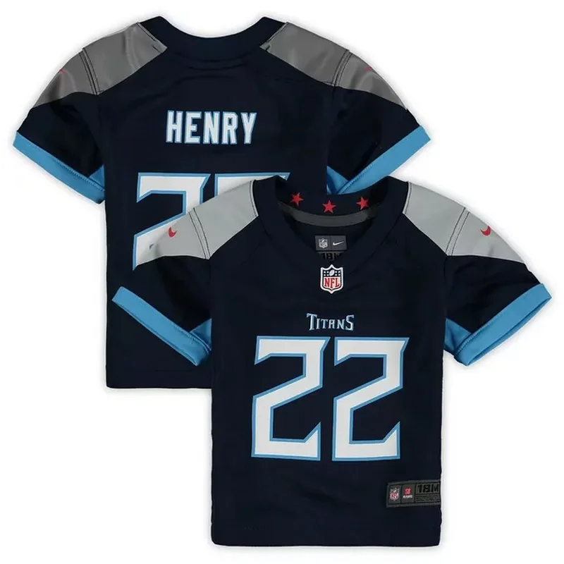 Steve McNair Tennessee Titans Womens Oilers Throwback Retired Player Game Jersey Light Blue - Image 5