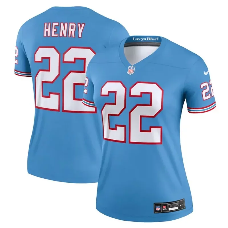 Jonnu Smith Tennessee Titans Womens Game Jersey Navy - Image 5