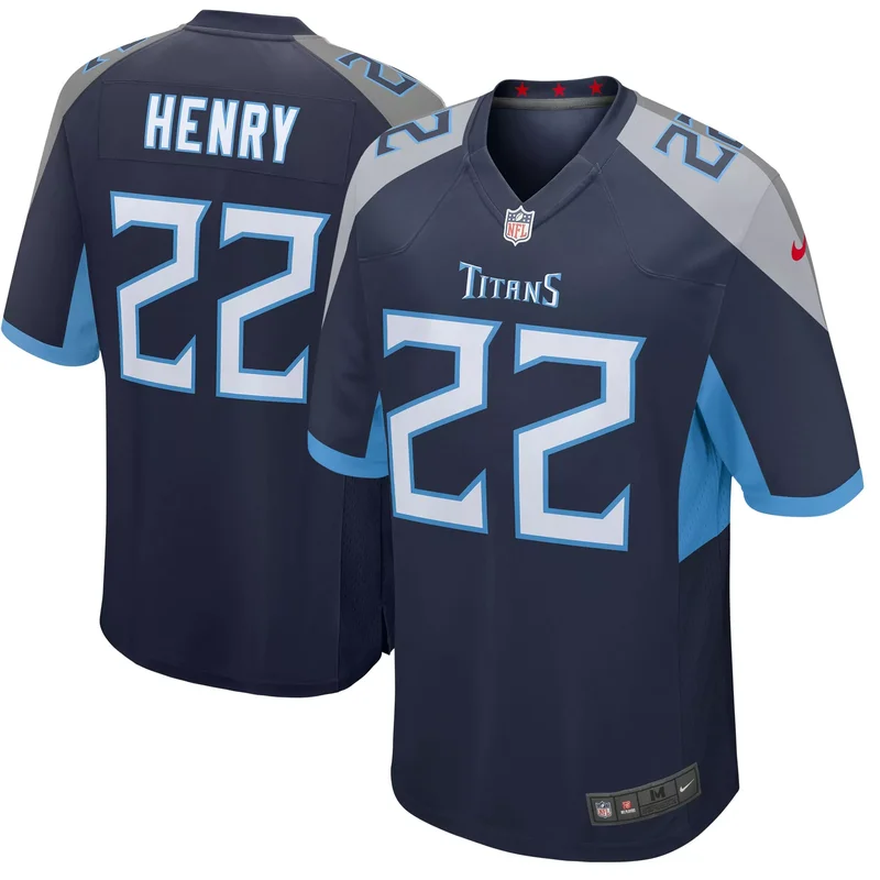 Derrick Henry Tennessee Titans Youth Inverted Team Jersey - Red - Image 3